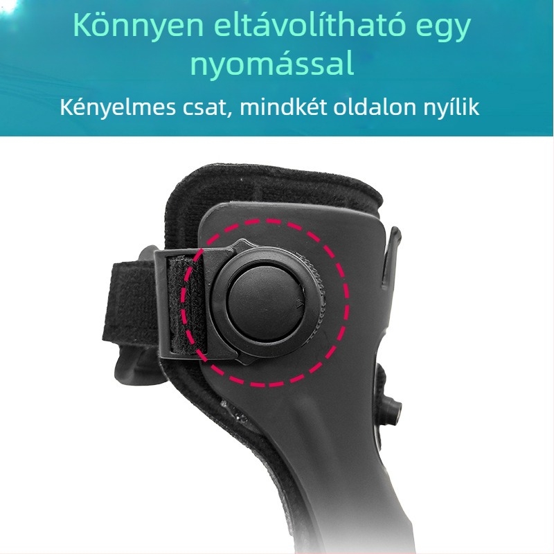 Varus lábortézis – Modell XD-18148, Nylon, Xishun márka, Ningbo eredet, a lábra