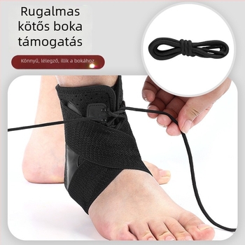 Bokaszalagortézis nyolcas kereszt rögzítővel és csatos zárással – futballhoz