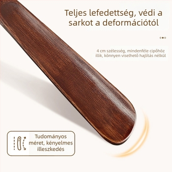 Hosszú nyelű mágneses cipőkanál könnyű felhúzáshoz hajlás nélkül, háztartási használat, méret 75