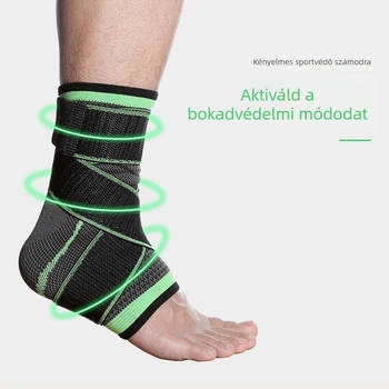 Sport bokaortézis – nylon anyagból, kosárlabdához, boka védelem, rögzítés és rehabilitáció