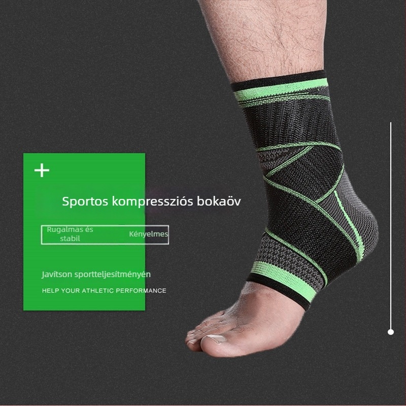 Sport bokaortézis – nylon anyagból, kosárlabdához, boka védelem, rögzítés és rehabilitáció