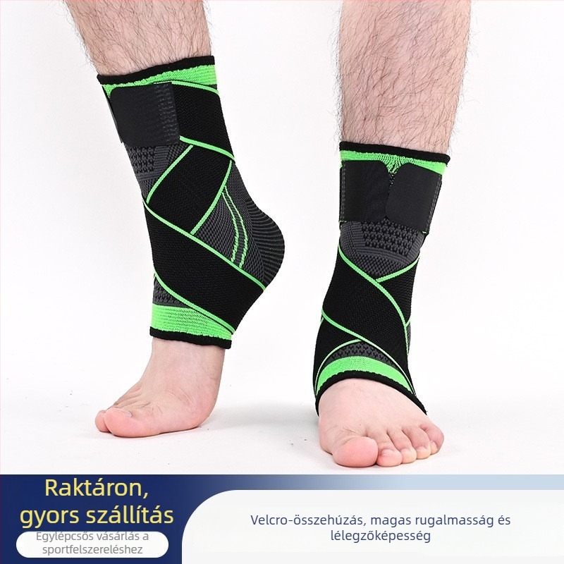 Sport bokaortézis – nylon anyagból, kosárlabdához, boka védelem, rögzítés és rehabilitáció