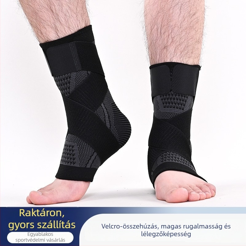 Sport bokaortézis – nylon anyagból, kosárlabdához, boka védelem, rögzítés és rehabilitáció