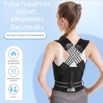 Testtartás javító öv, légáteresztő nyári kialakítás, uniszex, Benbo AM-019