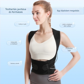 Testtartás javító öv, légáteresztő nyári kialakítás, uniszex, Benbo AM-019