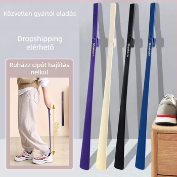 Hosszú nyelű cipőhúzó, mágneses, műanyag, Modell 001
