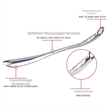 DEWAHSING aluminum alloy straight-handle shoe horn with extended long handle