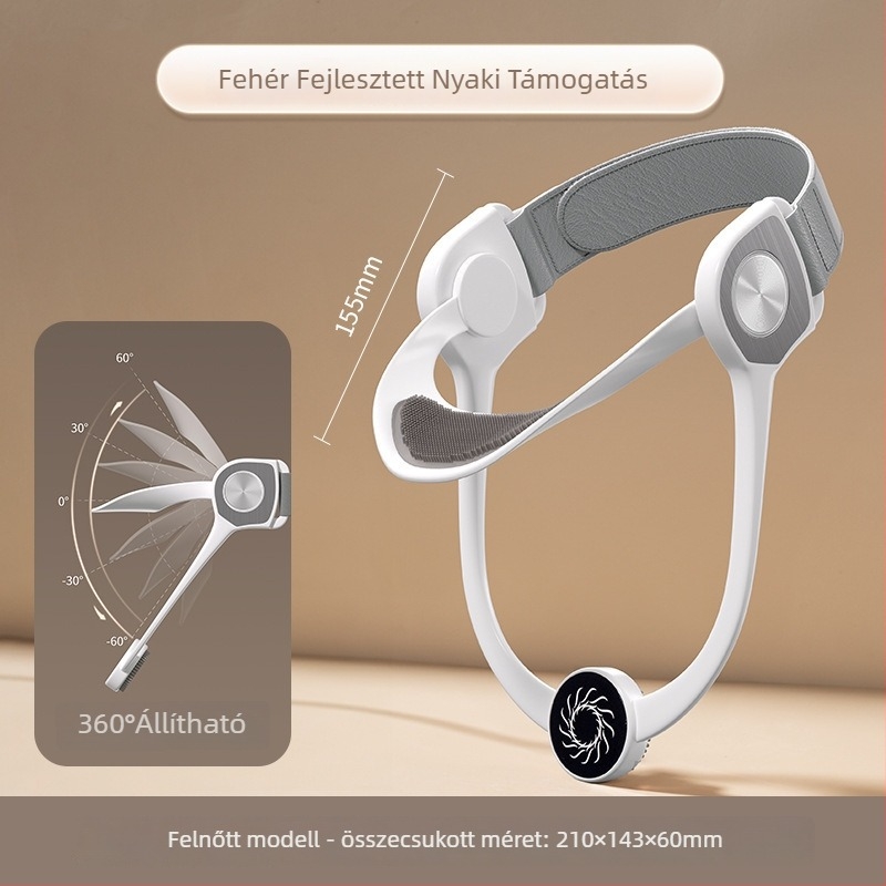 Állítható nyaki támogatás a testtartás javításáért - Niliya, PC + TPU anyag, nyakra, 7 napos garancia