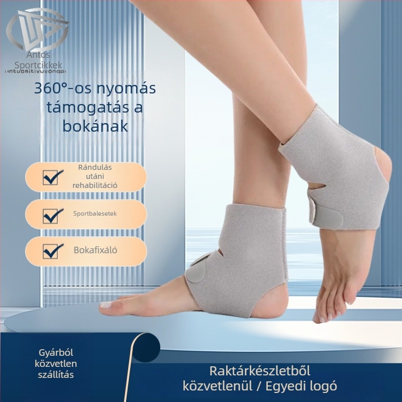 Neoprén bokaortézis, könnyű sarokvédő a ficamok megelőzésére, ideális badmintonhoz