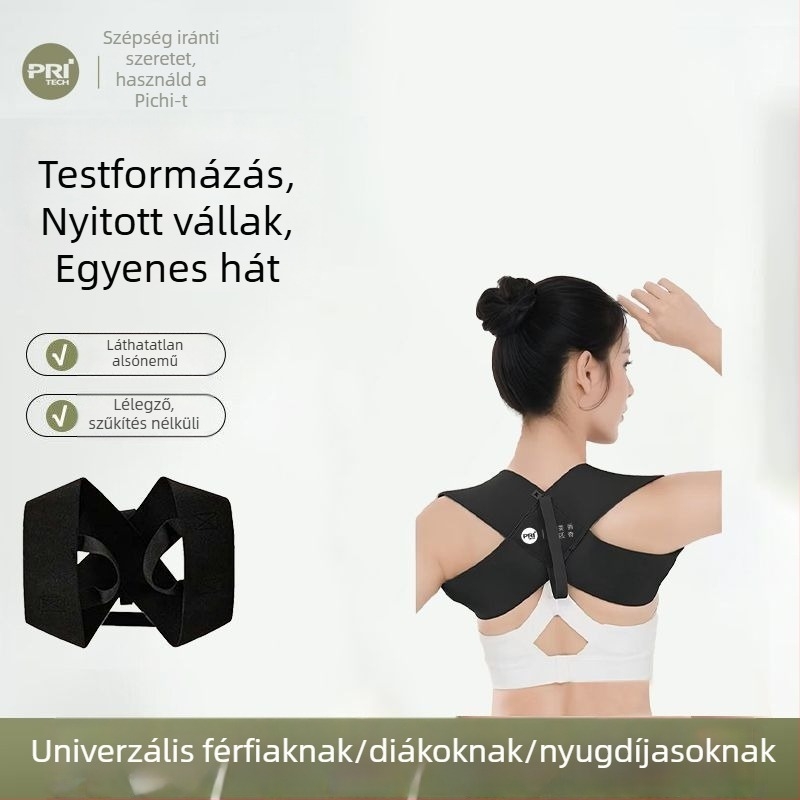 Testtartás-javító öv — nyitott vállú kialakítás, mellkas és hát húzása, Modell 1, Powerful merchant