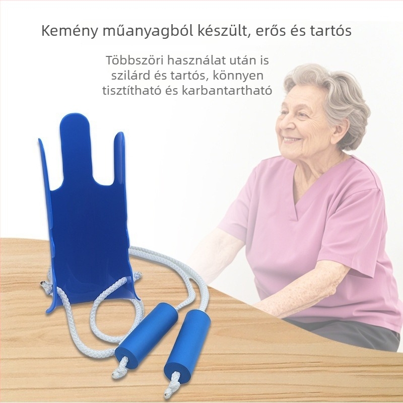 Beépített cipőhúzóval zoknifelhúzó segédeszköz idős és várandós nők számára — hajlításmentes kialakítás, egész éves használat