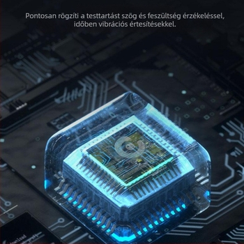 Induktív testtartás-korrekáló öv állítható szöggel – Modell 8823, CE tanúsítvány, forgalomba kerülés 2020-10, magáncímkés licencelhető