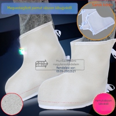 Traffic Light tehénbőr lábvédő PVC talppal — hegesztéshez nyújt védelmet