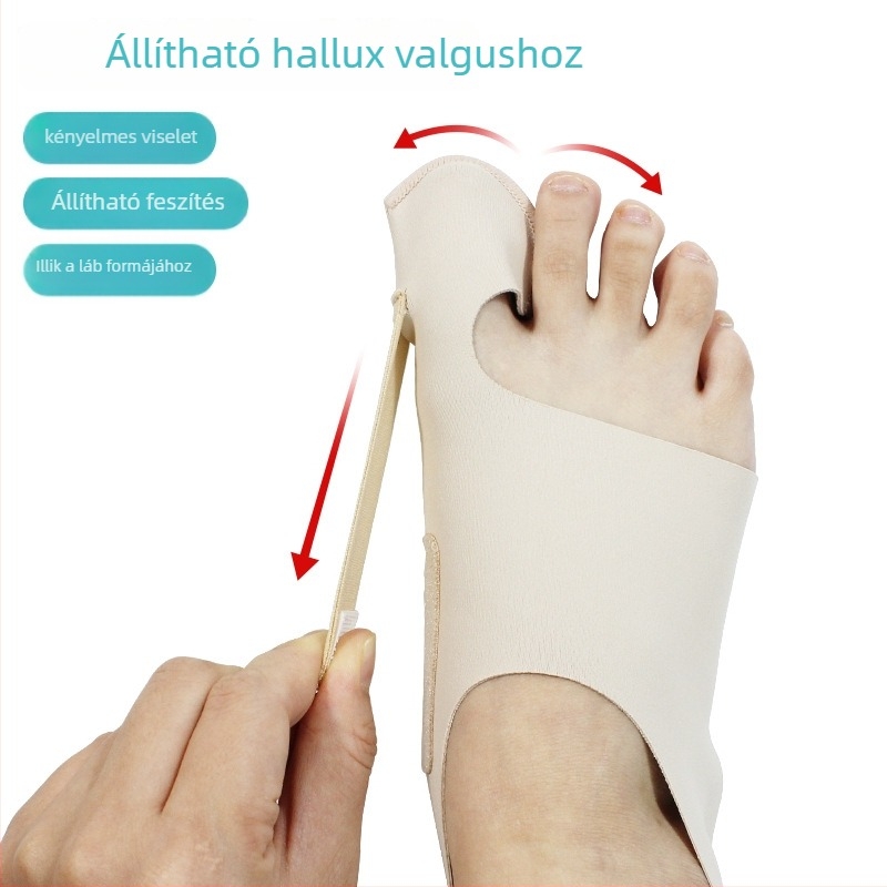 Lábujj valgus korektor - Nylon + Spandex, Toe Valgus modell, Minden évszak használatra, Engedélyezett magánmárka
