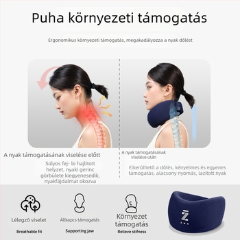 Nyakmerevítő, klasszikus stílusú; anyag: nylon + memóriahab; támogatja a nyaki gerincet; testreszabható; 3D fűtés