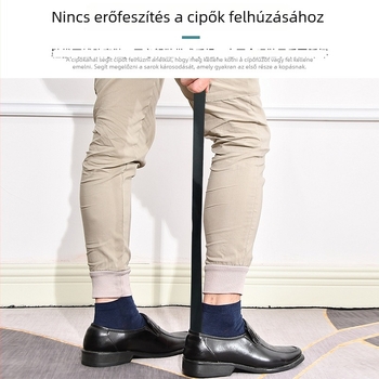 Műanyag cipőkanál egyenes fogantyúval, modell 49, márka Silver Overflow, egész éves használatra
