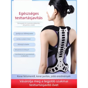 Testtartás-korrekció – gerincvonal igazítása és támogatás az egyenes testtartáshoz, pamut, 3D fűtés, Termékszám ALppb7zzAm, Normál specifikáció, 1 év garancia