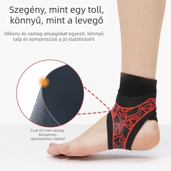Sportos boka védő - boka stabilizálás és szalagvédelem - Nylon + Spandex; alkalmas kosárlabda, futball, röplabda, futás, kerékpározás, hegymászás