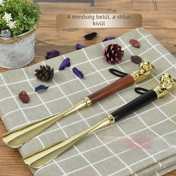 Oroszlánfej cipőhúzó — Modell: Lion head shoehorn; Stílus: Shoehorn; Márka: Silver Overflow; Funkció: Shoe lift; Minden évszakra alkalmas