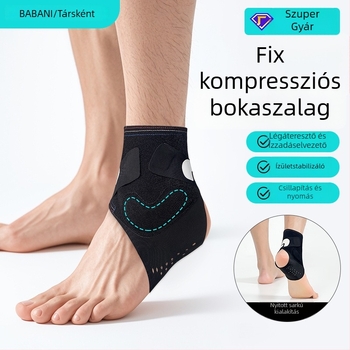 Bokarögzítő sportokhoz – lélegző poliészter, univerzális illeszkedés, kosárlabdára