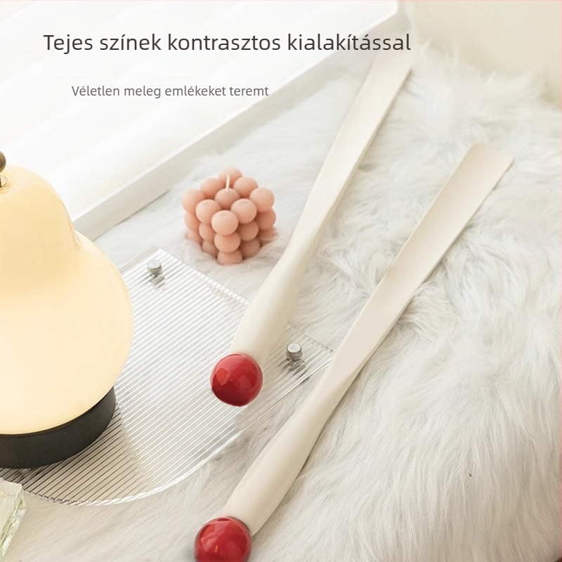 Hosszú fogantyújú cipőhúzó háztartási használatra, terhes nőknek és idős embereknek ideális