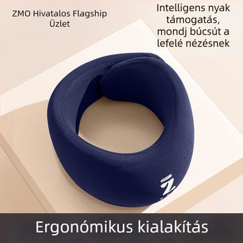 Nyakmerevítő, klasszikus kiadás, előre dőlés korrekciója a nyaki gerinc támogatásáért; anyag: szivacs és poliészter, háromdimenziós fűtés