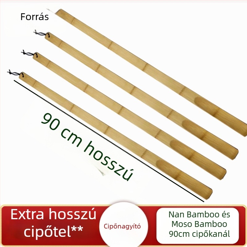 Hosszú bambusz cipőhúzó, Source márka, Modell 01, Stílus 01 mindennapi használatra, Kód 01, Minden évszakra
