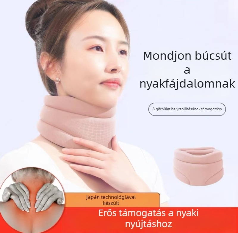 Nyakvédő ortézis, poliészter, modell HJT0020-A-8, márka Thousand Leaves, testreszabható logó nyomtatással, 12 hónap garancia