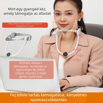 Otthoni nyaki támasz a előre dőlés korrigálására, állítható támasz, modell H09-b, anyag PC+ABS