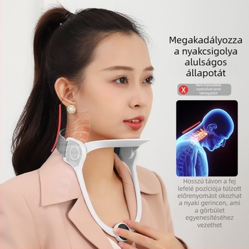 Otthoni nyaki támasz a előre dőlés korrigálására, állítható támasz, modell H09-b, anyag PC+ABS