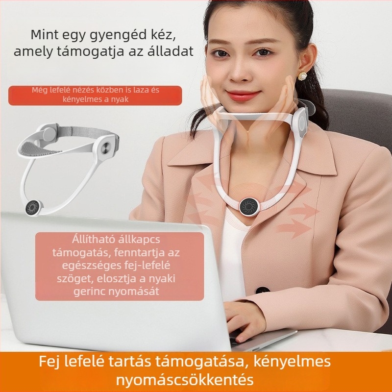 Otthoni nyaki támasz a előre dőlés korrigálására, állítható támasz, modell H09-b, anyag PC+ABS