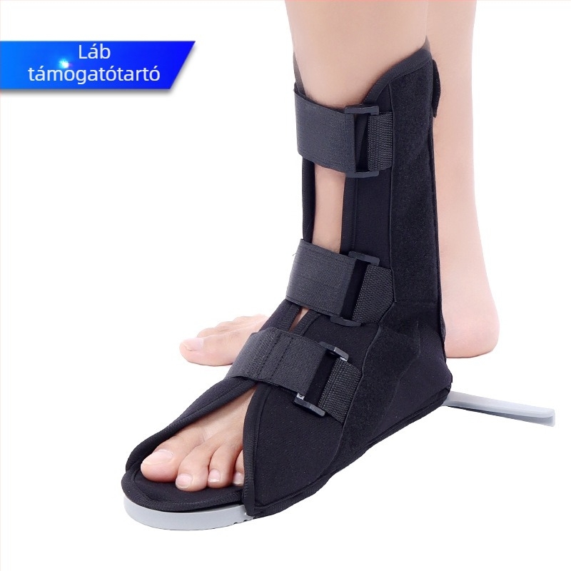 Foot Drop ortézis T-alakú kialakítással, boka- és lábtámasz, műanyag részek; Modell S/M/L; Termékkód G08/G09; Gyártó Hengshui Yingdi Medical