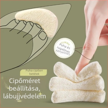 Memóriás talpbetét magas sarkú cipőkhöz, elülső lábfej pad, egy méret, puha talp, fájdalomcsillapítás és csúszásmentesség