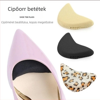 Memóriás talpbetét magas sarkú cipőkhöz, elülső lábfej pad, egy méret, puha talp, fájdalomcsillapítás és csúszásmentesség