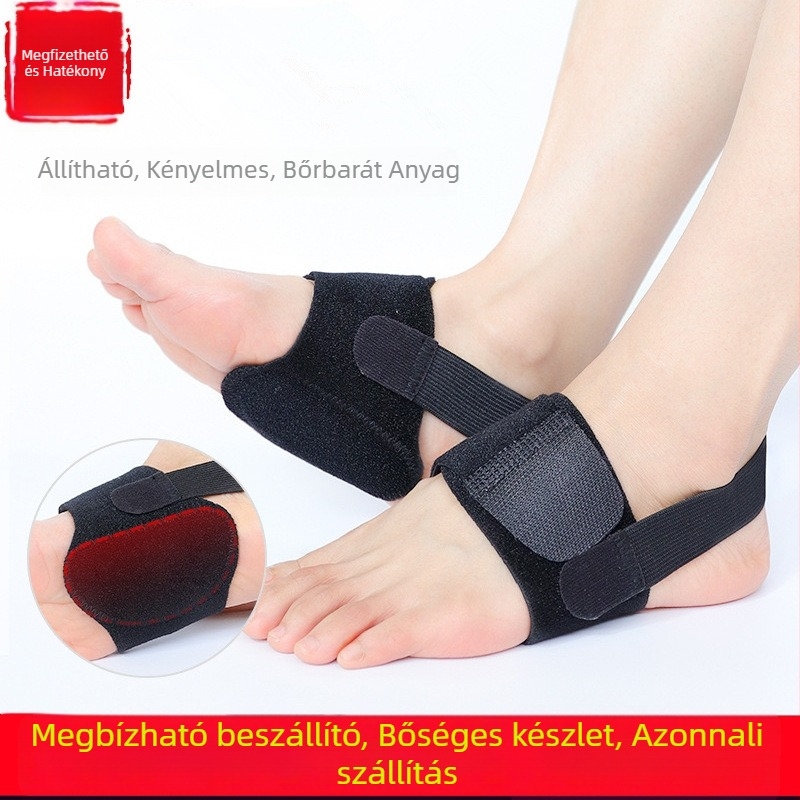 Ívelt támogató talpbetét állítható pánttal – ortopéd talp, sarok párna, ívtámogatás, sportcipőkhöz, bőrcipőkhöz, bakancsokhoz, mindennapi cipőkhöz