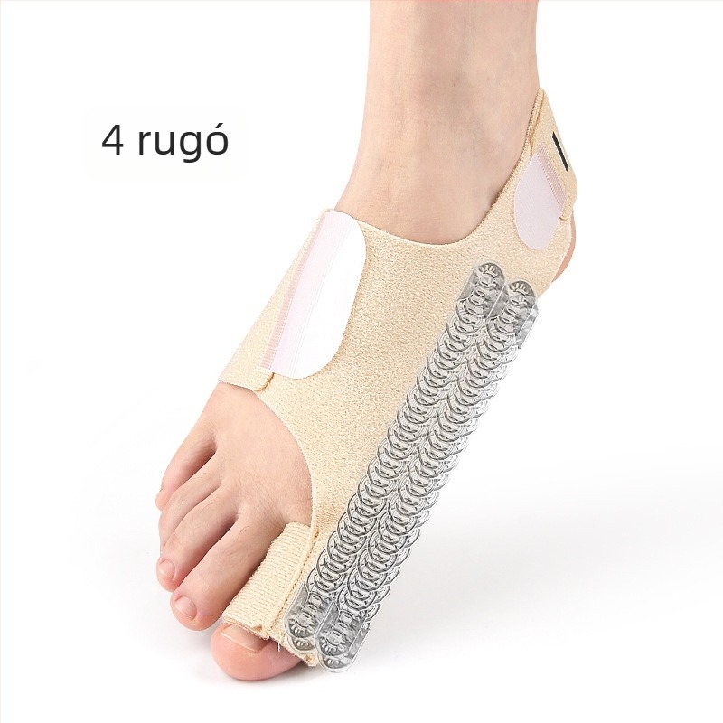Hallux valgushoz való lábujj rögzítő szalag, nagy lábujj kiemelkedéshez, puha ortopédiai elválasztó nappali és éjszakai használatra