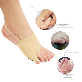 Lábujjvédő sleeve Pull Tab – Corrector sorozat, Lycra/SEBS anyag, egész éves használatra