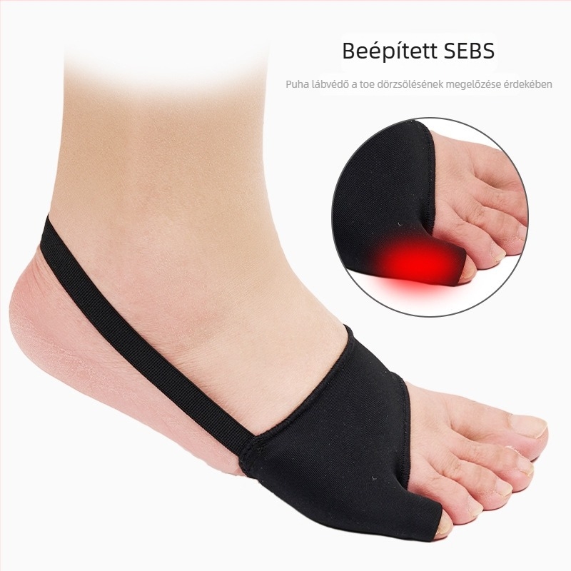 Lábujjvédő sleeve Pull Tab – Corrector sorozat, Lycra/SEBS anyag, egész éves használatra