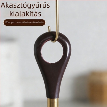 52 cm hosszú fa cipőkanál, hosszú nyéllel, háztartási használatra, terhes nők és idősek számára, hordozható és kényelmes