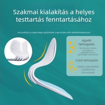 Ergonomikus deréktámaszos testtartás széke – CKDS01 modell, poliuretán töltet, 2024 májusában piacra dobva, középiskolás diákok számára