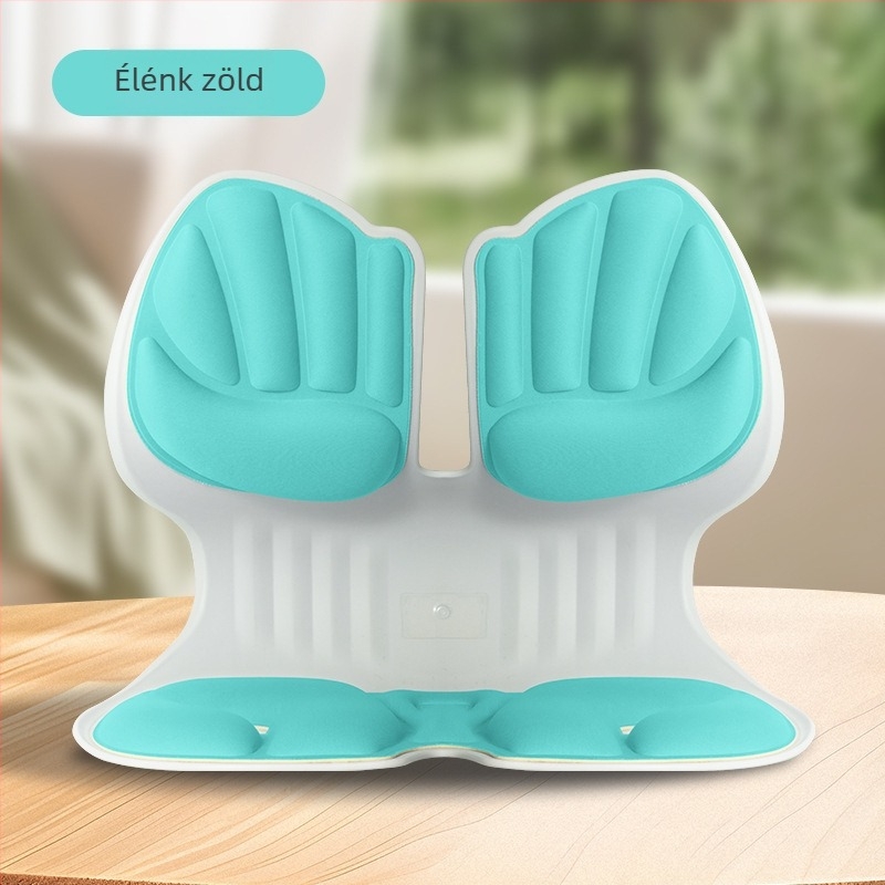Ergonomikus deréktámaszos testtartás széke – CKDS01 modell, poliuretán töltet, 2024 májusában piacra dobva, középiskolás diákok számára