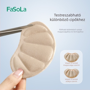 FaSoLa sarokragasztó talptalp – csúszásgátló és kopásálló sarokbetét sportcipőkhöz, casual és munkacipőkhöz, téli, tavaszi és őszi szezonokra