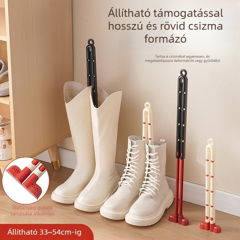 Csizma nyújtó – Univerzális támasz, állítható, anti-gyűrődés, anti-deformáció, ABS + EVA golyók