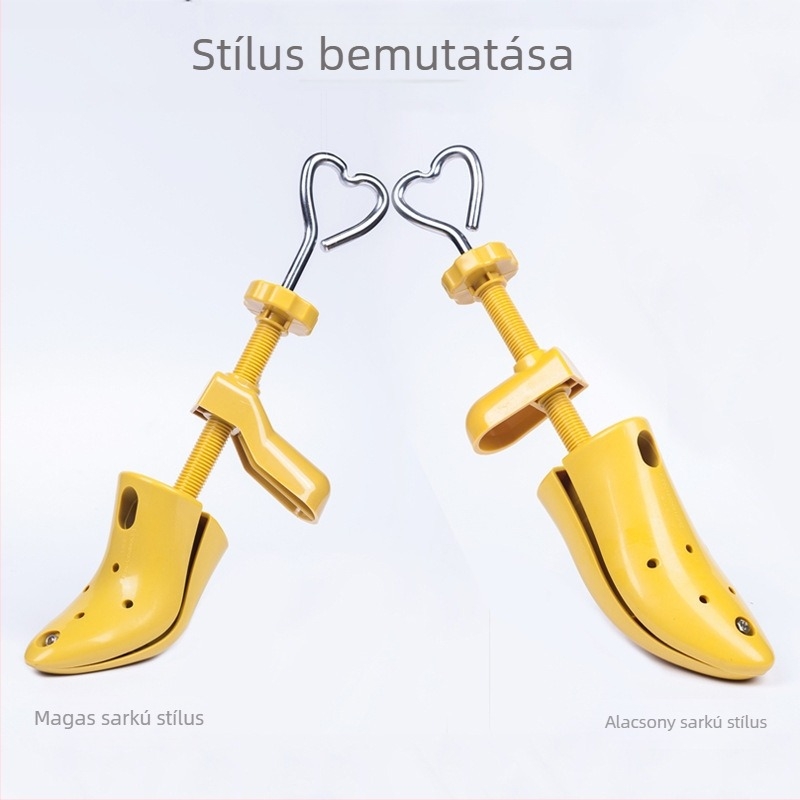 Cipőexpander – High Shoe Back modell, alkalmas bőr cipőkhöz, méretek: 45 cm hosszú, 9 cm elülső szélesség, 8 cm magasság