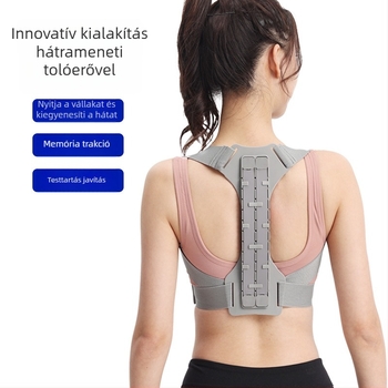 Kifózis elleni testtartás-korrekciós öv, egyenes tartást támogat, uniszex