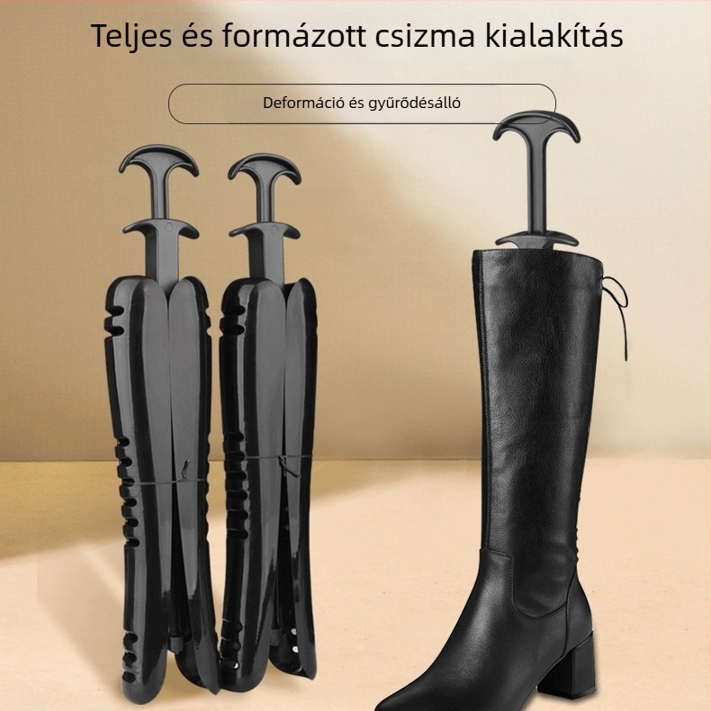Csizma tartó keret fogantyúval — cipő formázó és klipek női térd feletti csizmákhoz