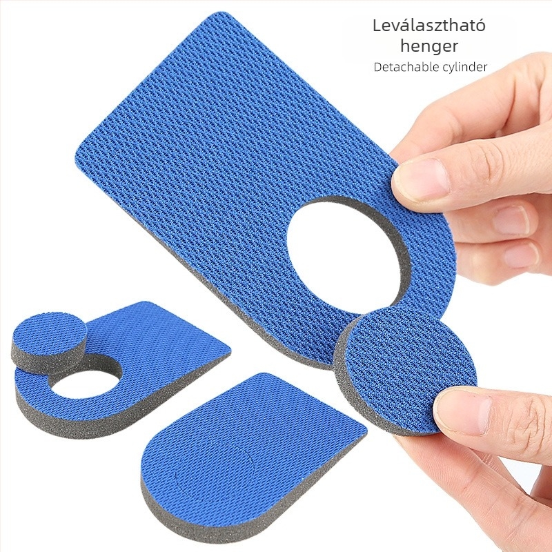 Levehető sarokbetét – ütéscsillapító, csúszásmentes, félpad stílus, uniszex, alkalmas sportcipőkhöz és bakancsokhoz
