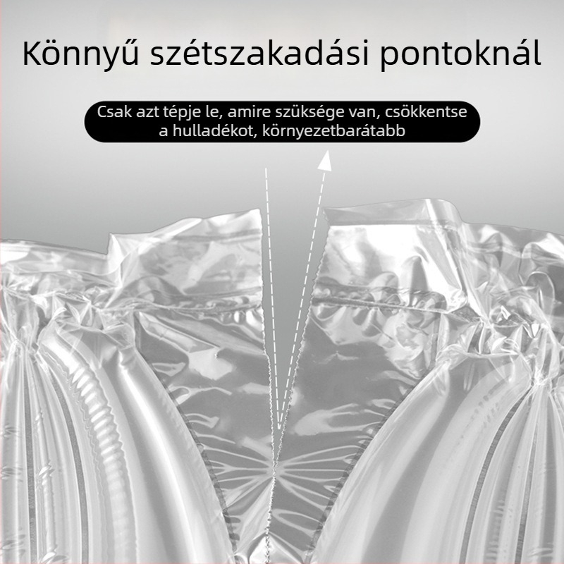 Nylonból készült cipőkitöltő és nyújtó, nagy buborékos filmmel, 165 mm átmérőjű, 75 mm magas, film szélessége 17 mm; megelőzi a ráncokat és a deformációt.