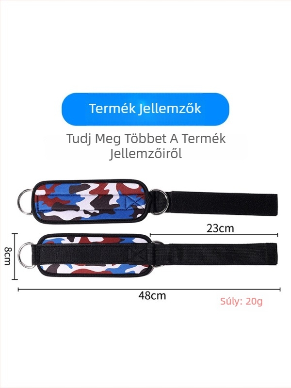 Bokaszalag edzéshez | Anyag: szivacs • Általános felhasználás • Bokacsatokkal kompatibilis • Termékkód: a-18