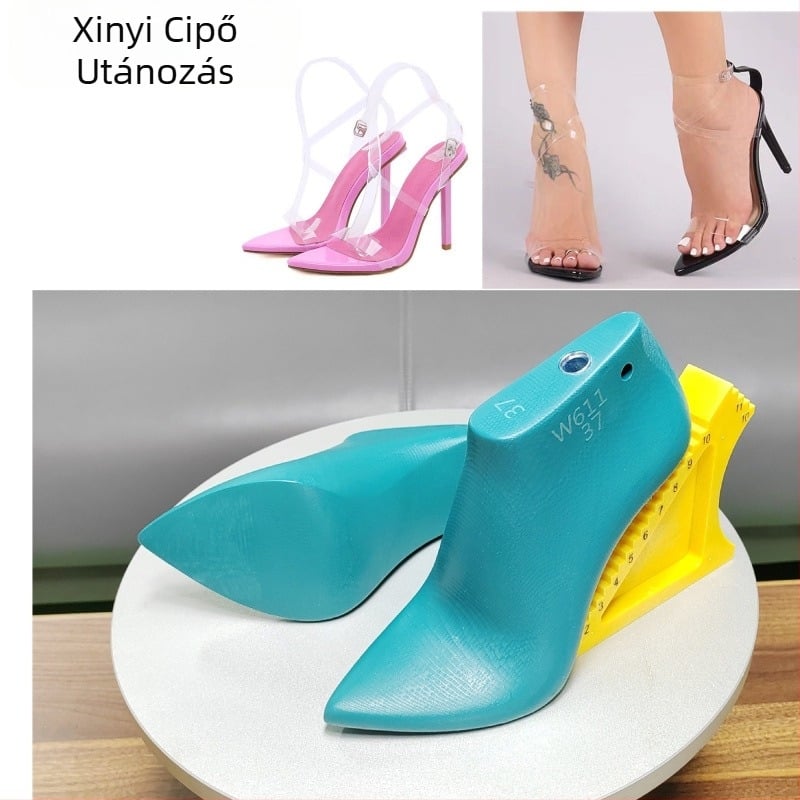 Szandál hegyes orrú, 10 cm sarok, modell W611, márka New Billion, nyár